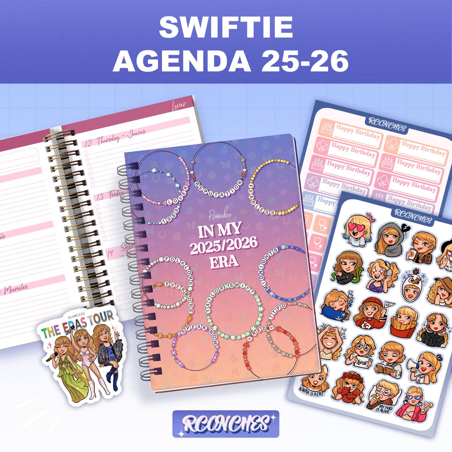 Agenda swiftie 2025-2026
