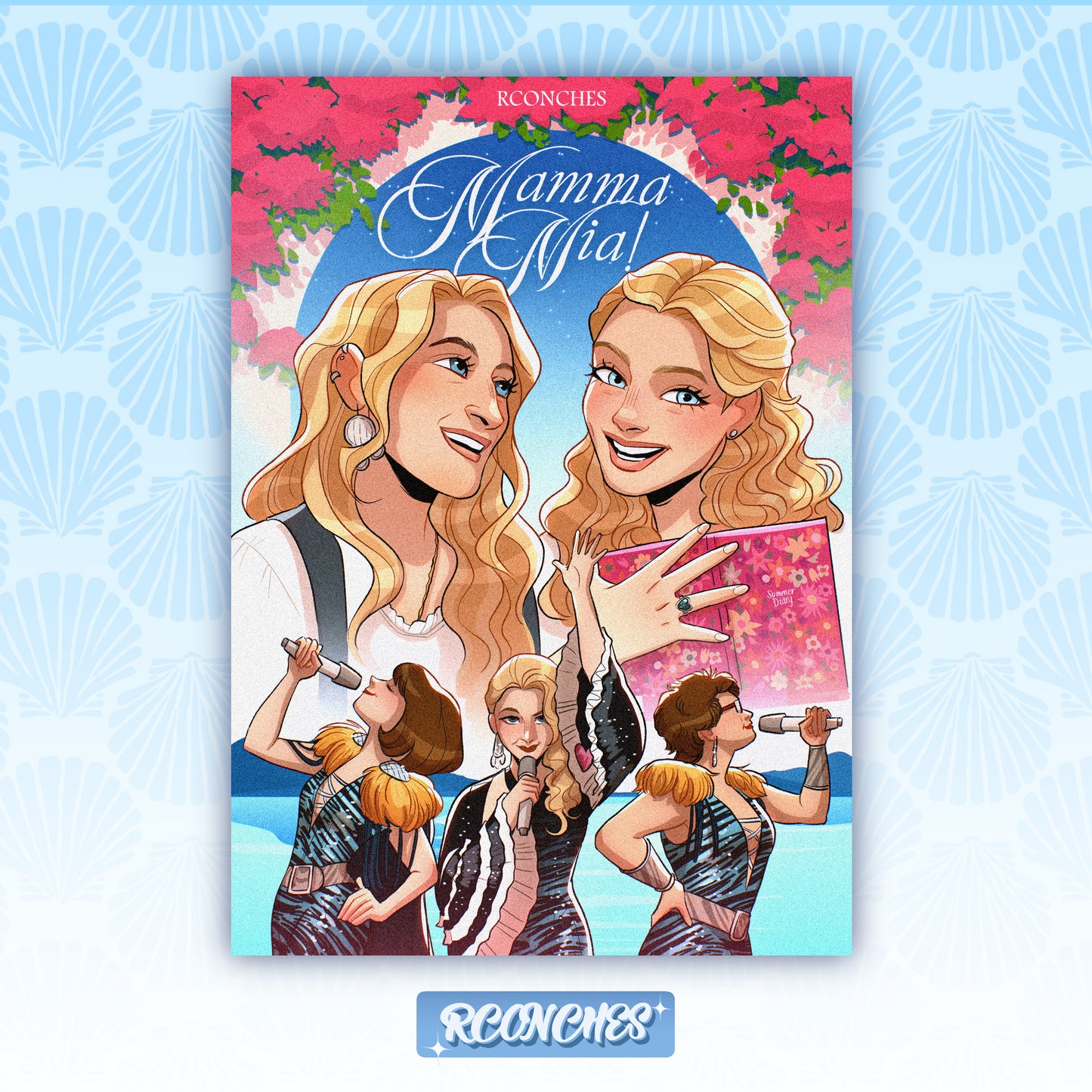 Poster A5 Mamma Mia!