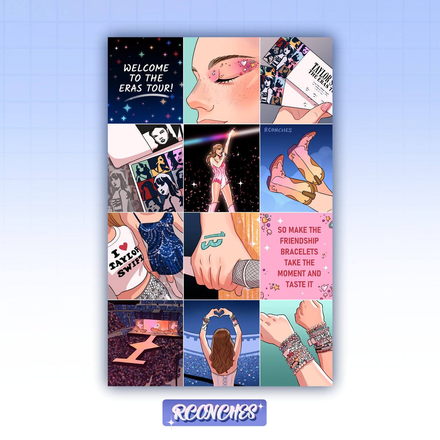 ERAS TOUR Poster collage