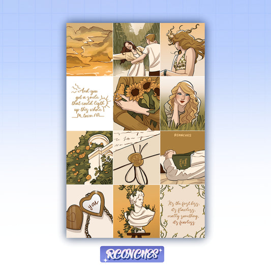 FEARLESS Poster collage