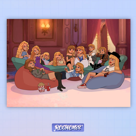 Poster A5 Taylor Swift eras Habitación